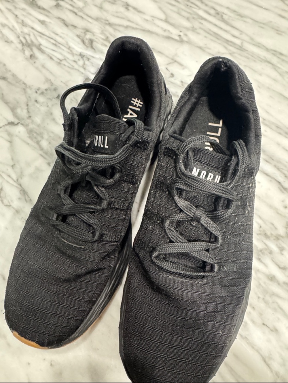 NOBULL Black Women's Knit Training Sneakers